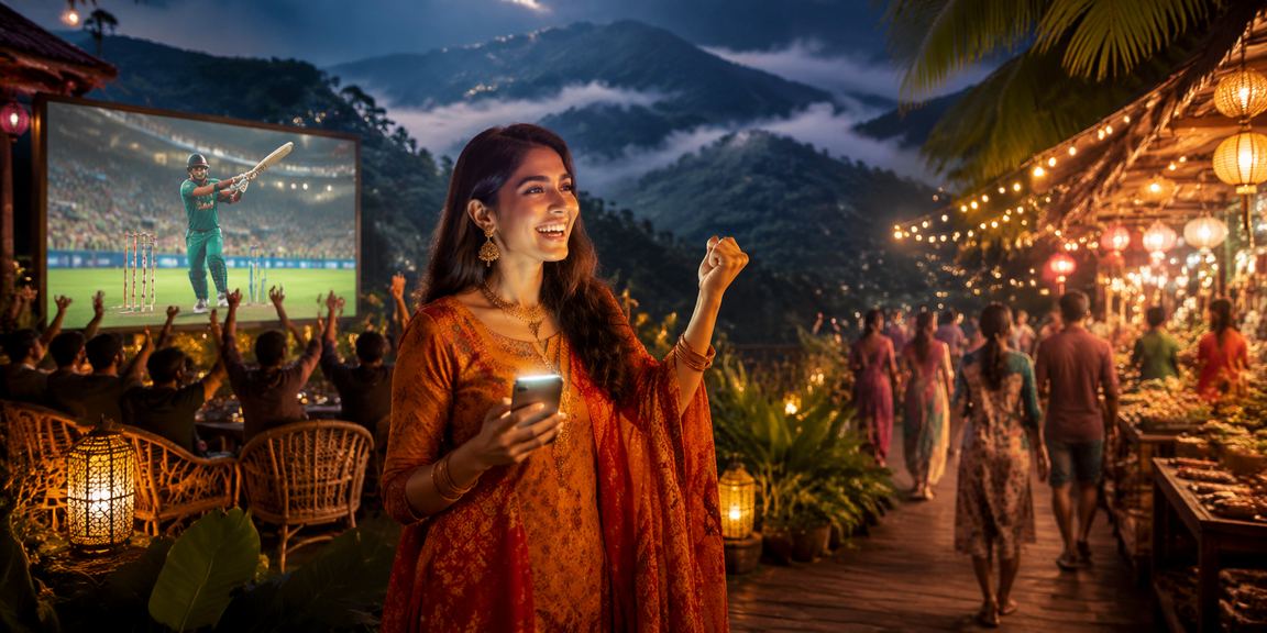 বান্দরবানের ক্রিকেট বেটিং রাতের বাজার